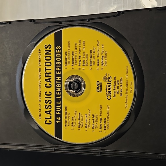 Classic Cartoon Dvds - Picture 7 of 8